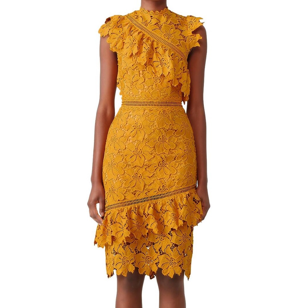 Yellow dress